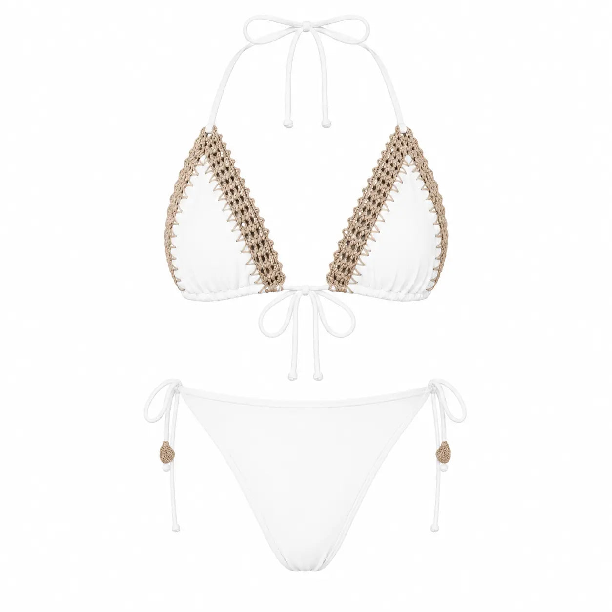 SAMARA WHITE TWO PIECES SWIMSUIT