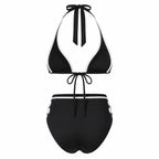 ALAIA BLACK BIKINI TWO PIECES SET - BILEYA COUTURE