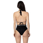 ALAIA Two-Piece back view by BILEYA COUTURE – designer black bikini with luxury beachwear and sophisticated silhouette
