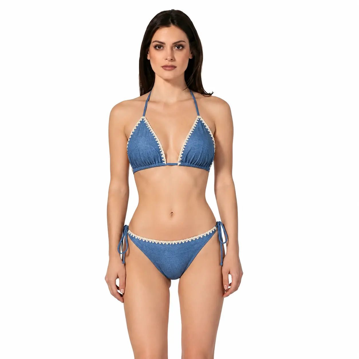 AMAYA COUTURE JEANS STYLE BIKINI - BILEYA COUTURE
