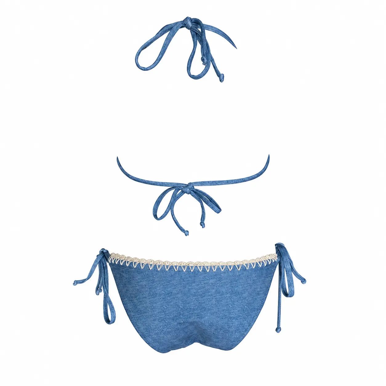 AMAYA COUTURE JEANS STYLE BIKINI - BILEYA COUTURE