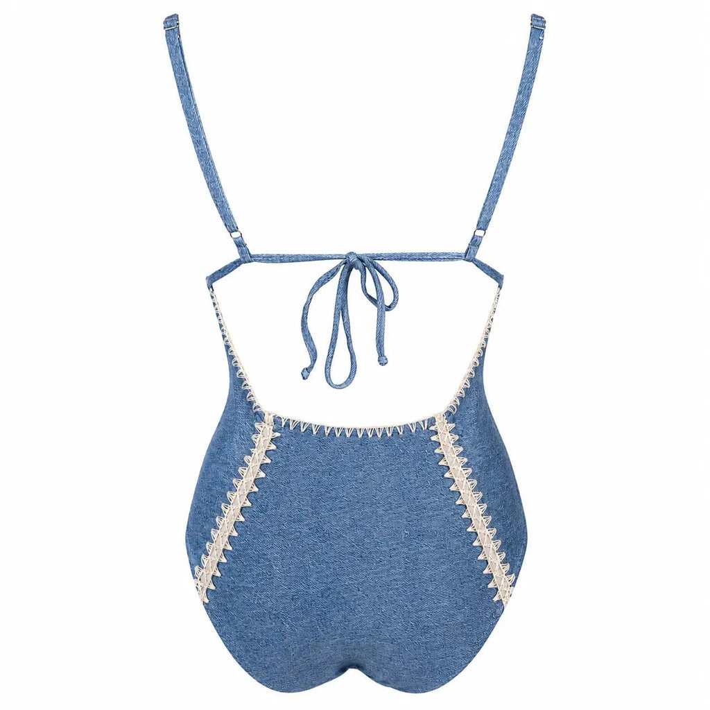 AMAYA COUTURE JEANS STYLE ONE - PIECE - BILEYA COUTURE