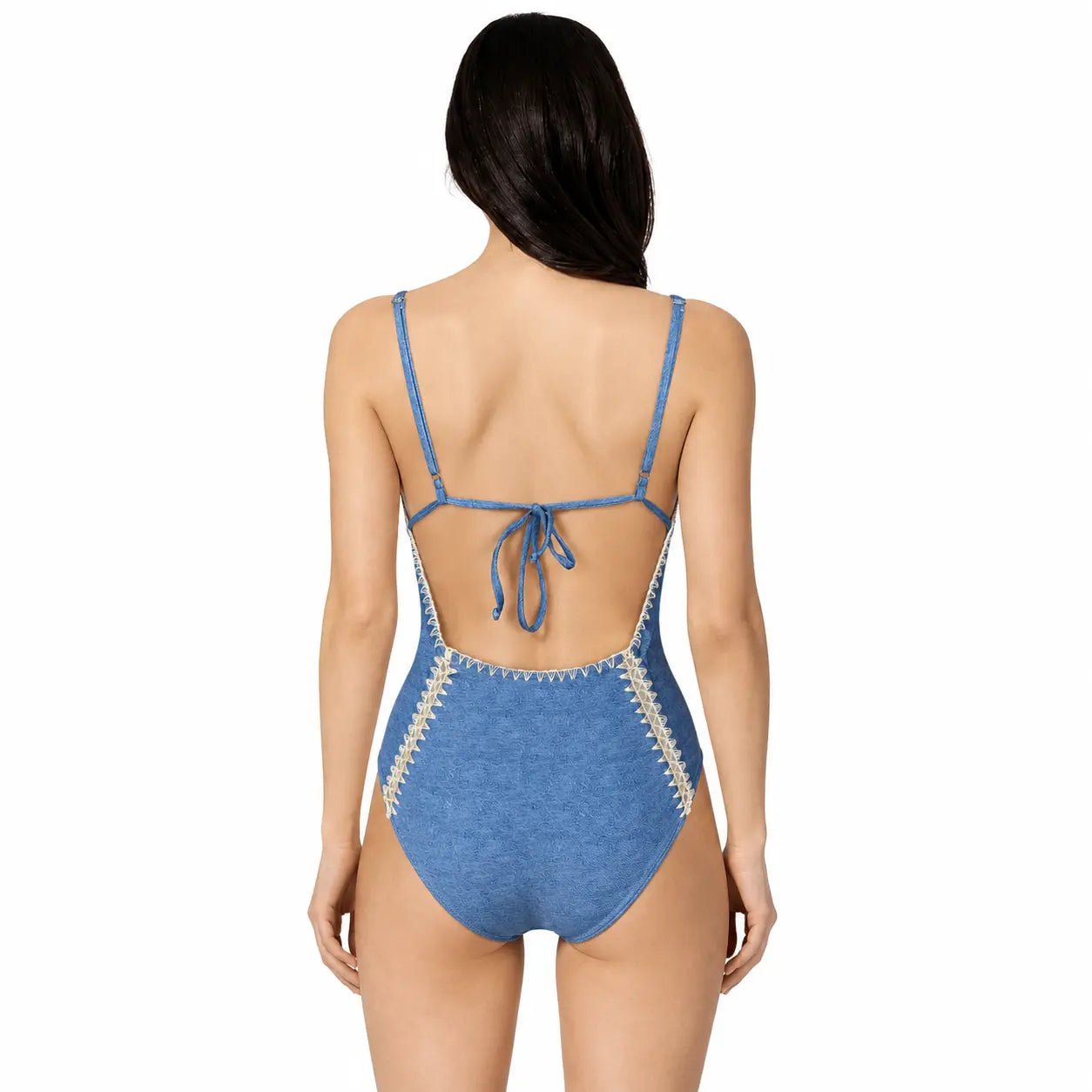 AMAYA COUTURE JEANS STYLE ONE - PIECE - BILEYA COUTURE