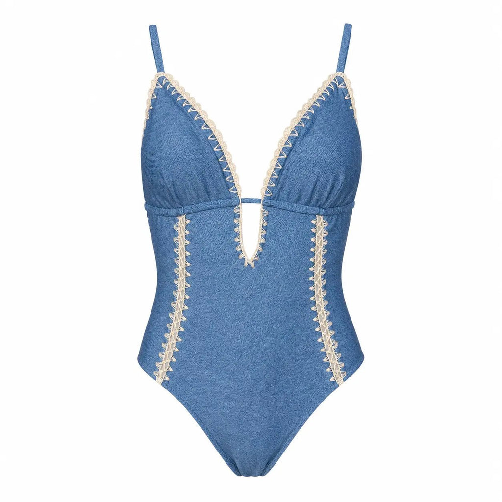 AMAYA COUTURE JEANS STYLE ONE - PIECE - BILEYA COUTURE