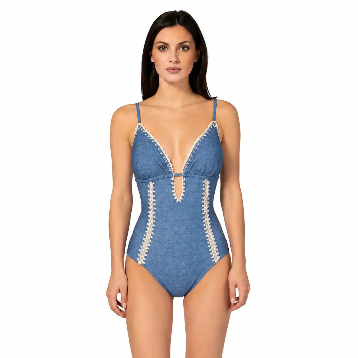 AMAYA COUTURE JEANS STYLE ONE - PIECE - BILEYA COUTURE