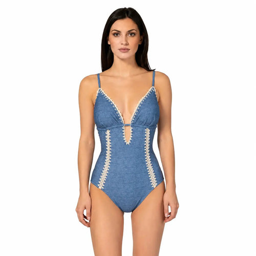 AMAYA COUTURE JEANS STYLE ONE - PIECE - BILEYA COUTURE