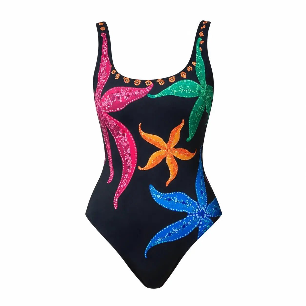 ARIA BLACK ONE PIECE SWIMSUIT - BILEYA COUTURE