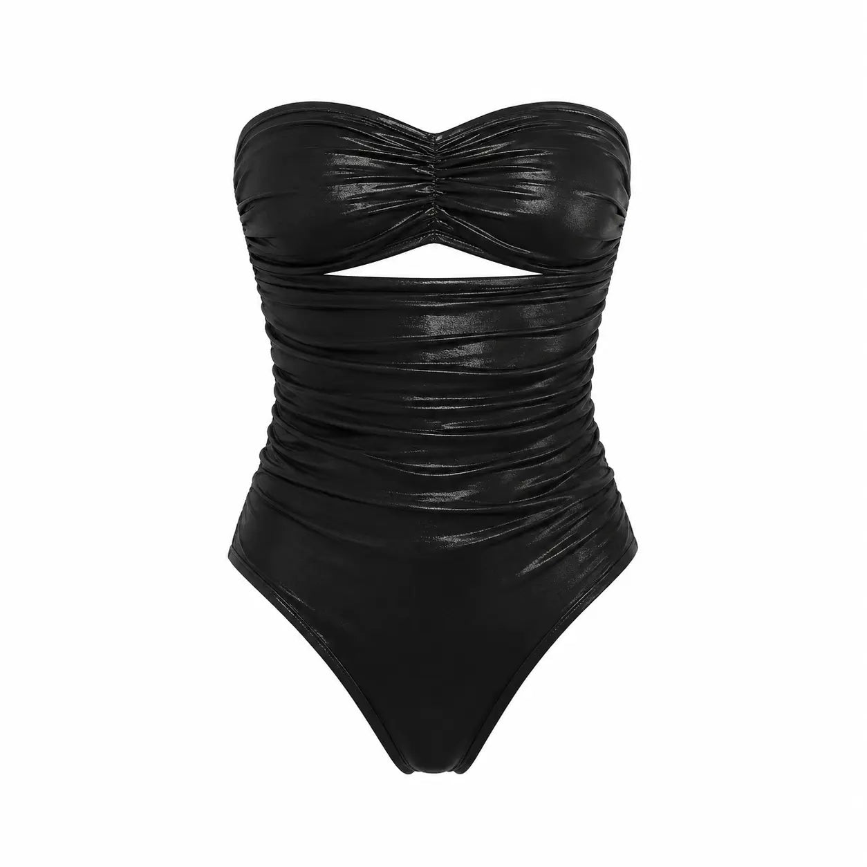 BLACK DREAM STRAPLESS SWIMSUIT - BILEYA COUTURE