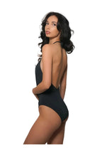BOLIVIQ side back view by BILEYA COUTURE – designer one-piece swimsuit with open back and luxury beachwear style