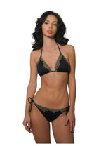 BOLIVIQ Two-Piece by BILEYA COUTURE – luxury black bikini with elegant lace details and high-end resort wear