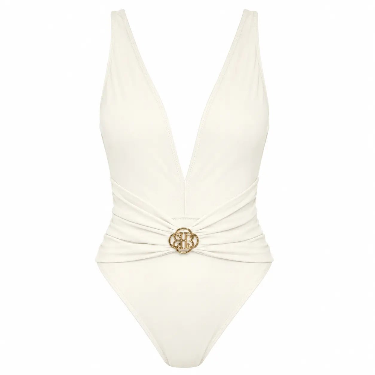 DONNA WHITE ONE PIECE SWIMSUIT - BILEYA COUTURE