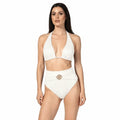 DONNA WHITE TWO PIECES SWIMSUIT - BILEYA COUTURE