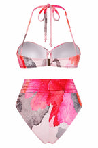 FLORA PINK TWO PIECES SWIMSUIT - BILEYA COUTURE