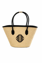 Luxury Toquilla Straw Beach Bag by BILEYA COUTURE – handwoven boutique bag with leather details and elegant resort style
