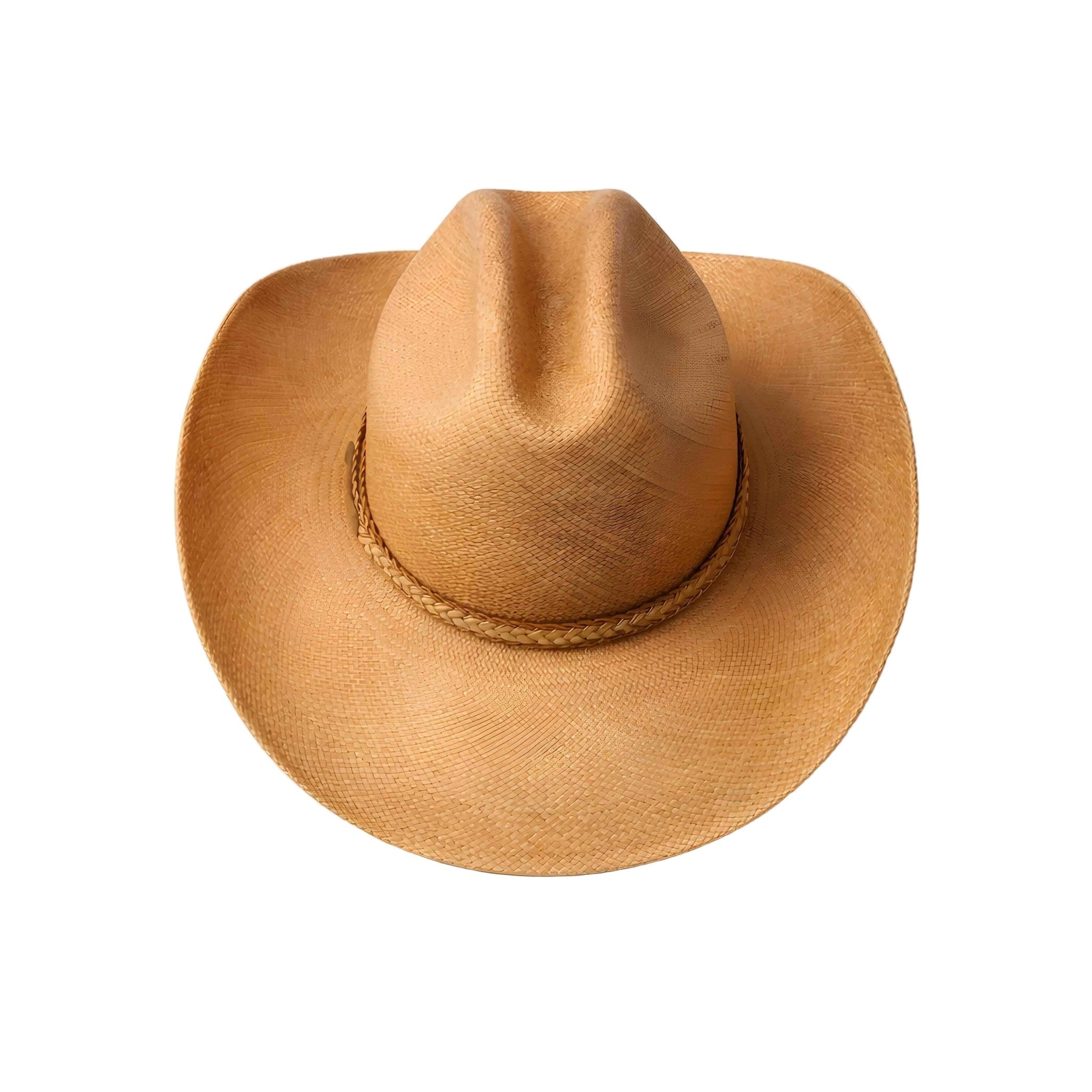 LEONY Tequila Straw Gambler Hat - BILEYA COUTURE