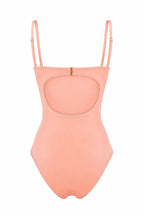LORENA PINK STRUCTURED ONE PIECE SWIMSUIT - BILEYA COUTURE