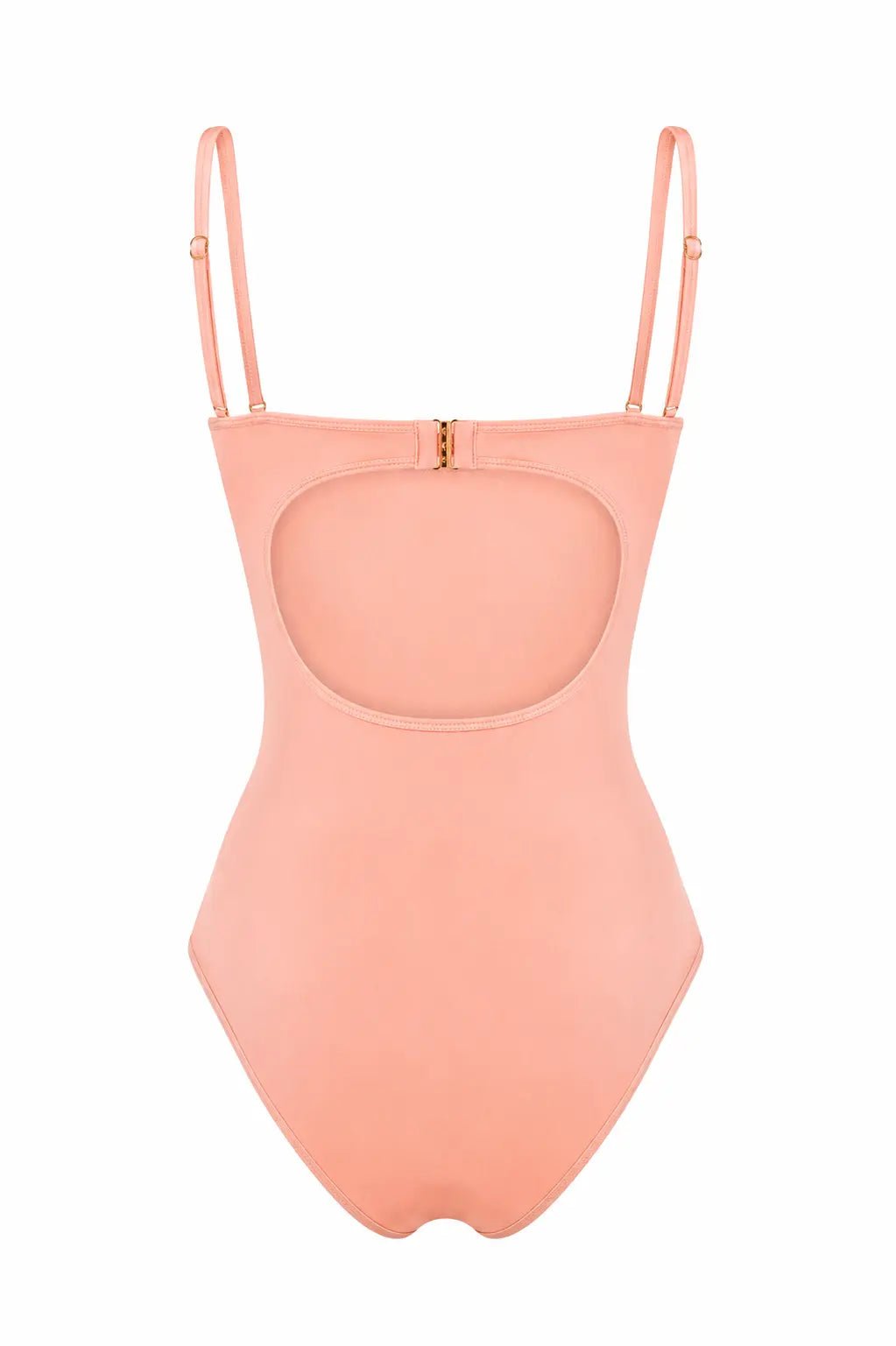 LORENA PINK STRUCTURED ONE PIECE SWIMSUIT - BILEYA COUTURE