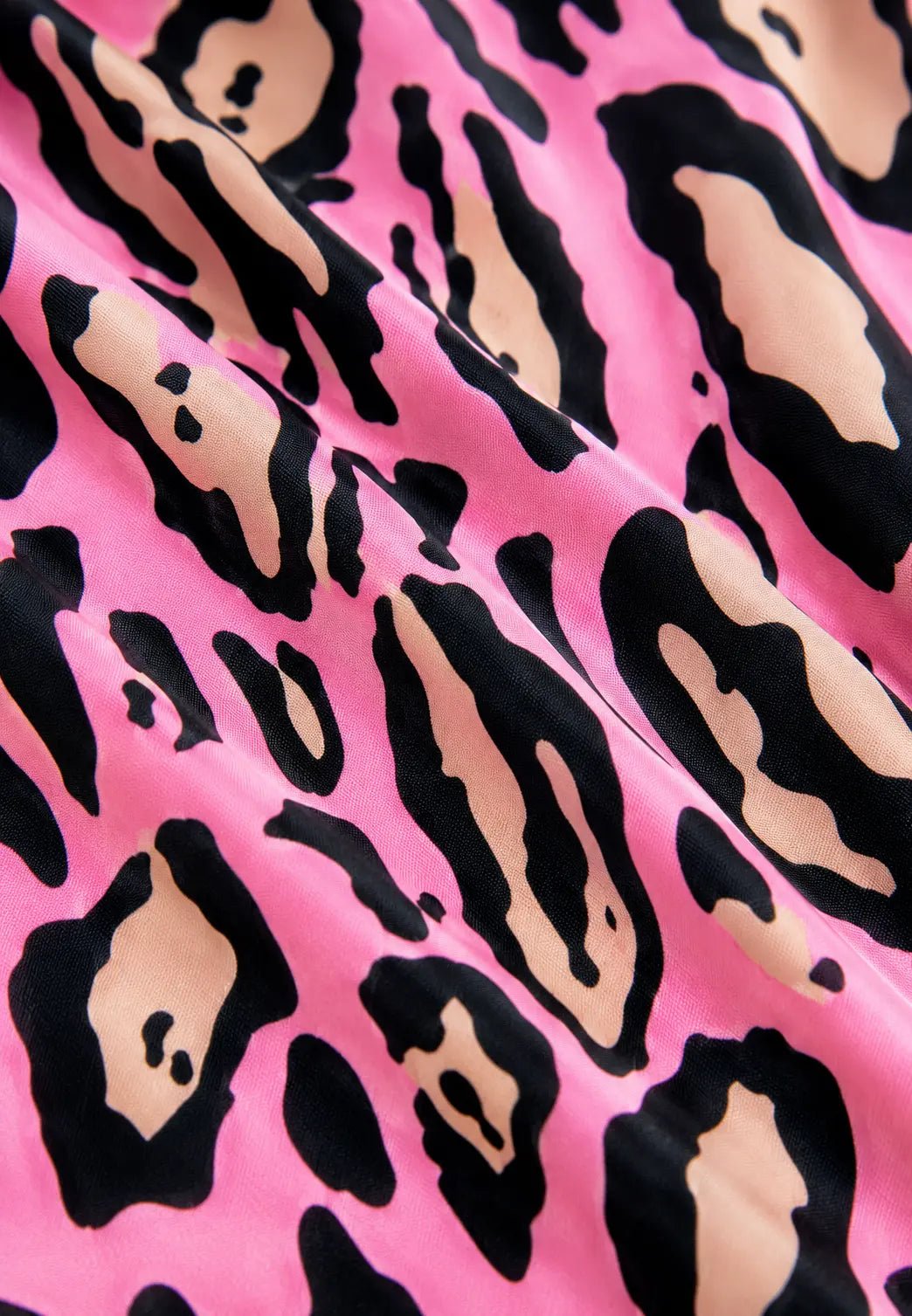 LULU LEOPARD PINK ONE PIECE SWIMSUIT - BILEYA COUTURE