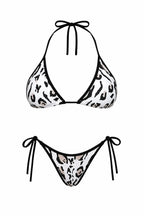 BILEYA COUTURE LULU designer leopard-print two-piece swimsuit, 3D front view