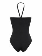 MAGNOLIA BLACK ONE-PIECE SWIMSUIT - BILEYA COUTURE