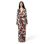 MALENA Shirt by BILEYA COUTURE – luxury floral silk shirt with elegant silhouette and high-end resort wear