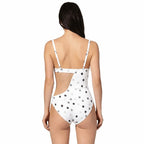 MONNA WHITE ONE PIECE SWIMSUIT - BILEYA COUTURE
