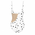 MONNA WHITE ONE PIECE SWIMSUIT - BILEYA COUTURE