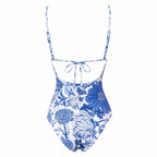 MORGANA HAND KNIT ONE PIECE SWIMSUIT - BILEYA COUTURE