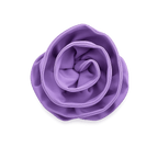 ROZALI handmade rose detail by BILEYA COUTURE – luxury floral accent on elegant lilac designer swimsuit