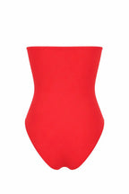 ROSETTA RED ONE PIECE SWIMSUIT - BILEYA COUTURE