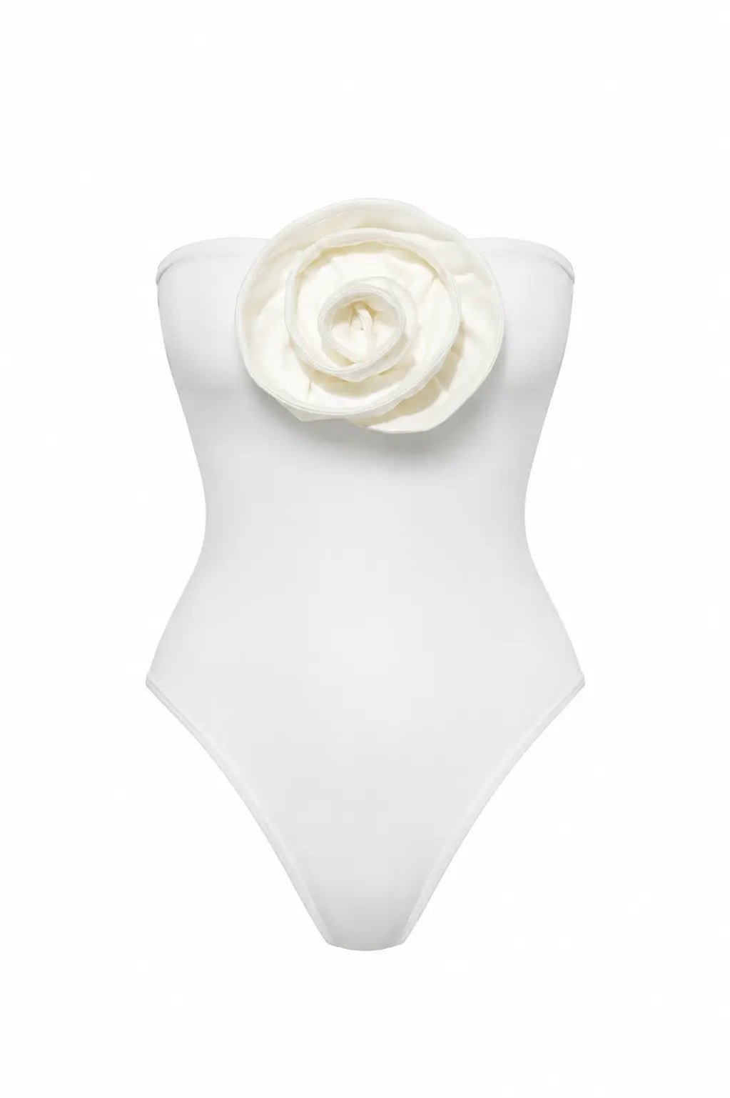 ROSETTA WHITE ONE PIECE SWIMSUIT - BILEYA COUTURE
