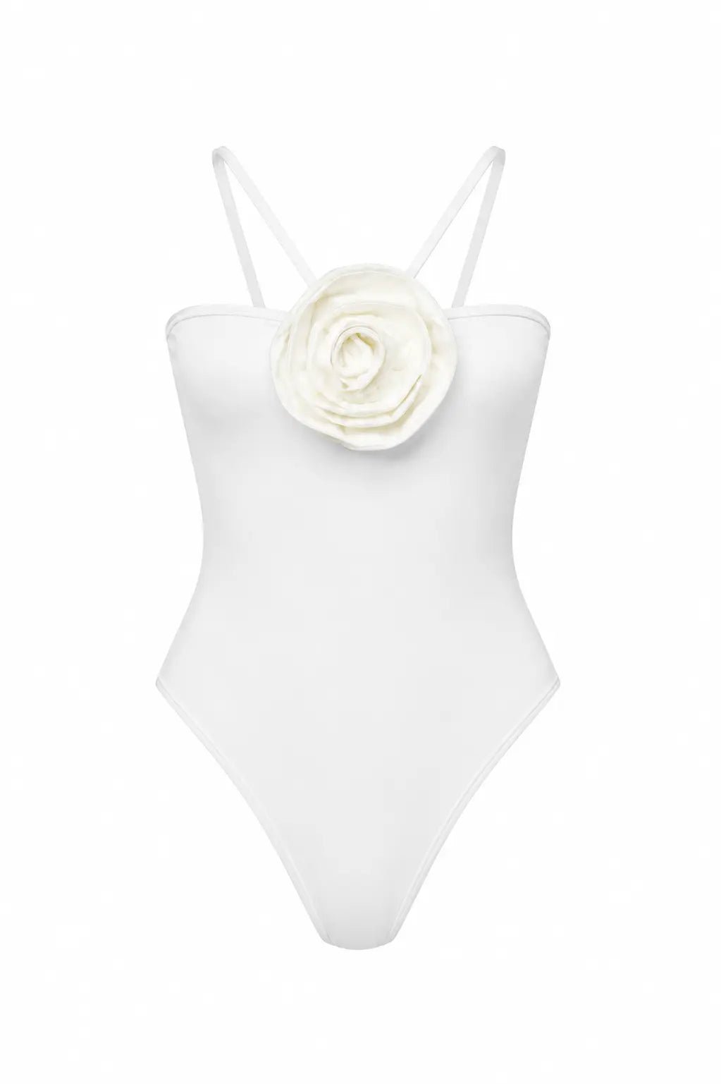 ROSETTA WHITE ONE PIECE SWIMSUIT - BILEYA COUTURE