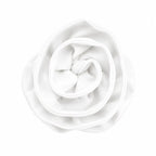 BILEYA COUTURE ROZALI handcrafted white rose detail showcasing luxury swimwear craftsmanship