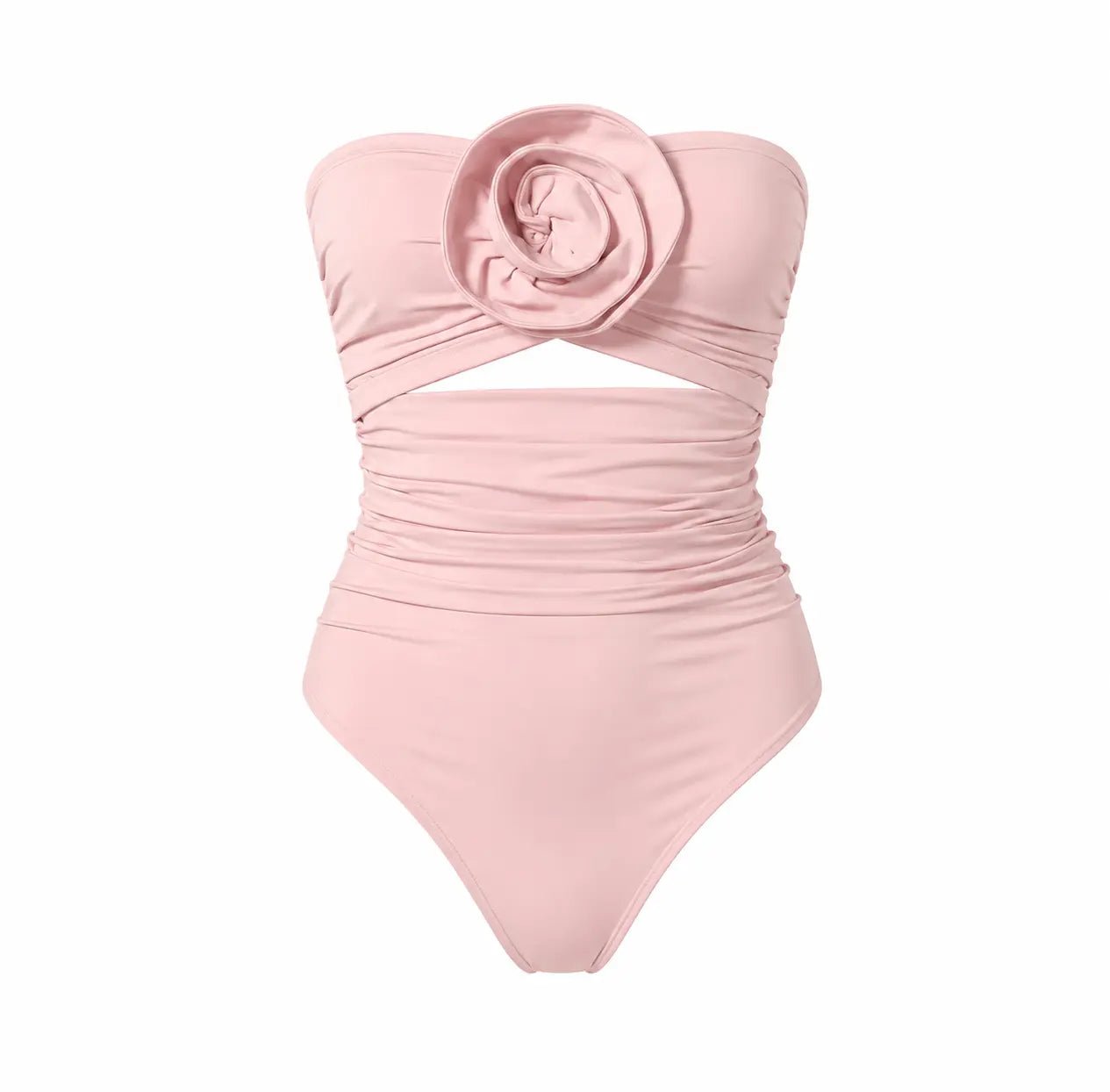 ROZALI PINK ONE PIECE SWIMSUIT - BILEYA COUTURE