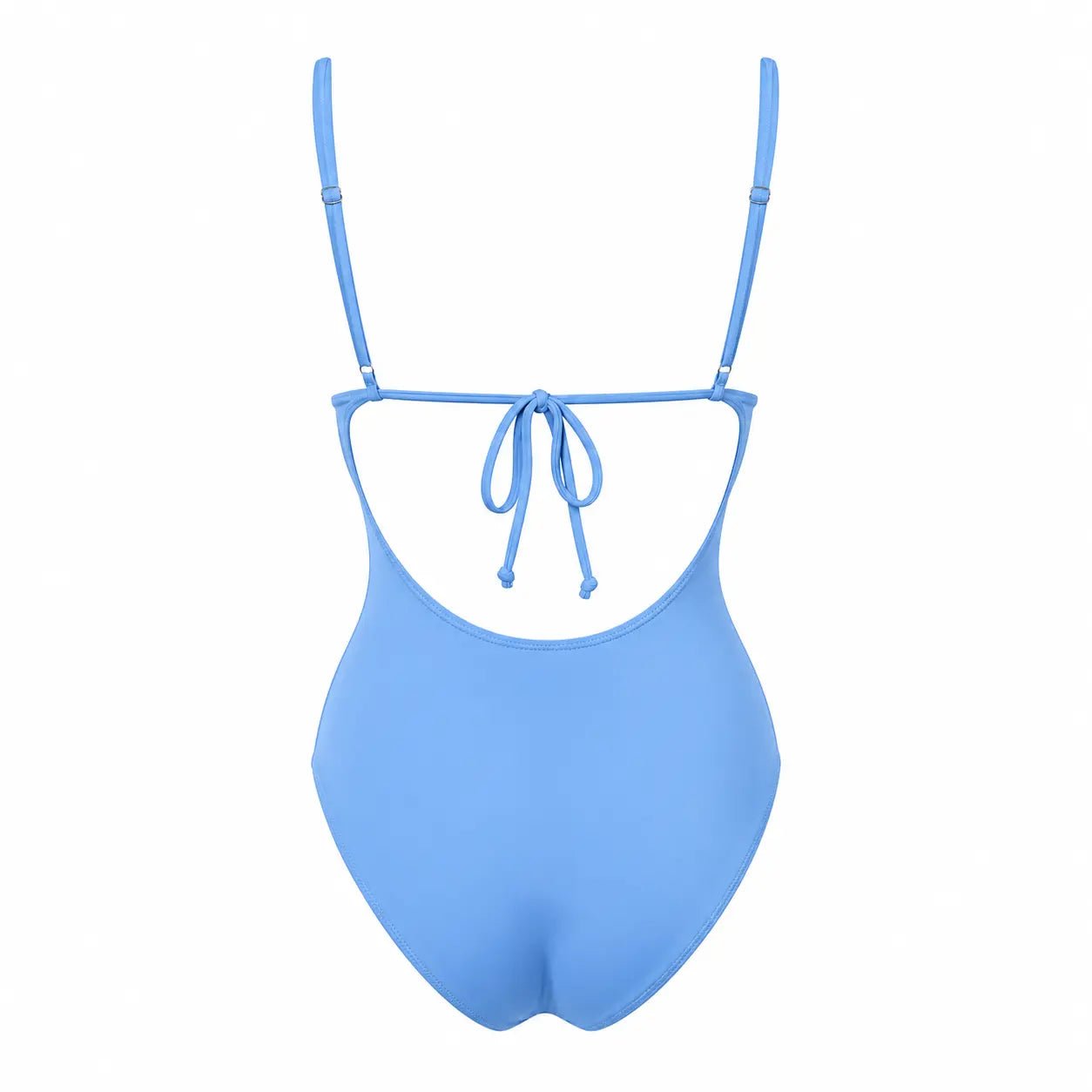 SAMARA blue swimsuit with thin straps by BILEYA COUTURE