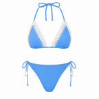 SAMARA BLUE TWO PIECES SWIMSUIT - BILEYA COUTURE