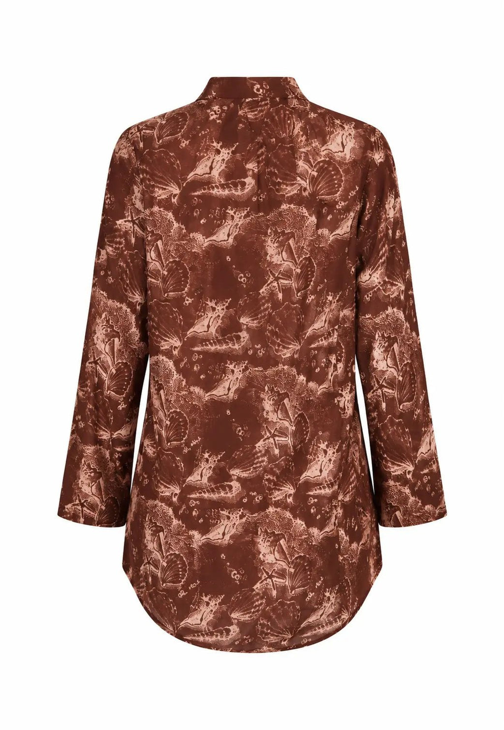 SIRENA BROWN BEACH COVER-UP TUNIC - BILEYA COUTURE
