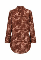 SIRENA BROWN BEACH COVER-UP TUNIC - BILEYA COUTURE