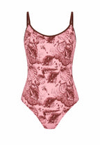 SIRENA PINK ONE PIECE SWIMSUIT - BILEYA COUTURE