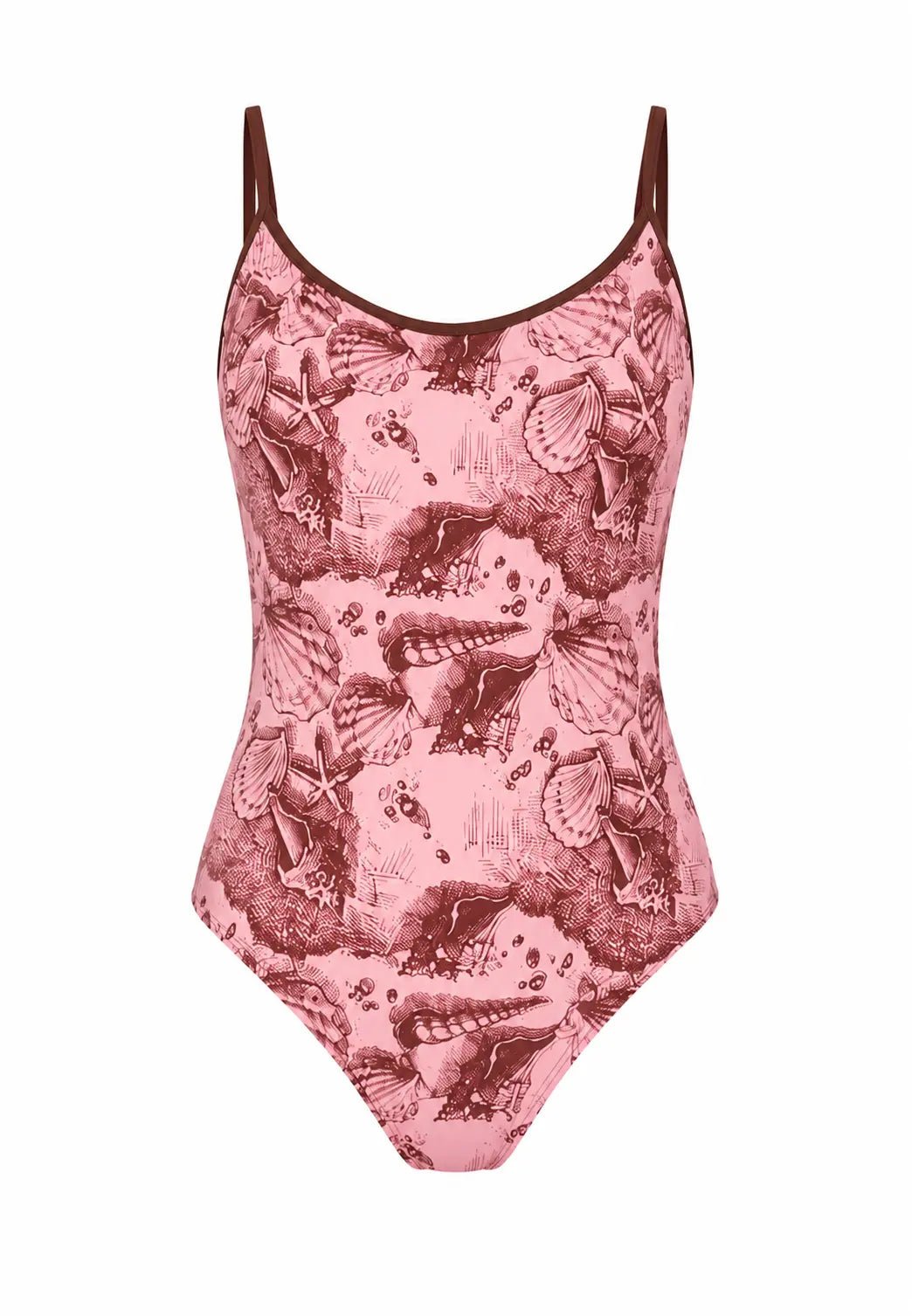 SIRENA PINK ONE PIECE SWIMSUIT - BILEYA COUTURE