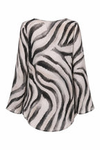 ZEBRA COUTURE BEACH STYLE TUNIC TOP - BILEYA COUTURE