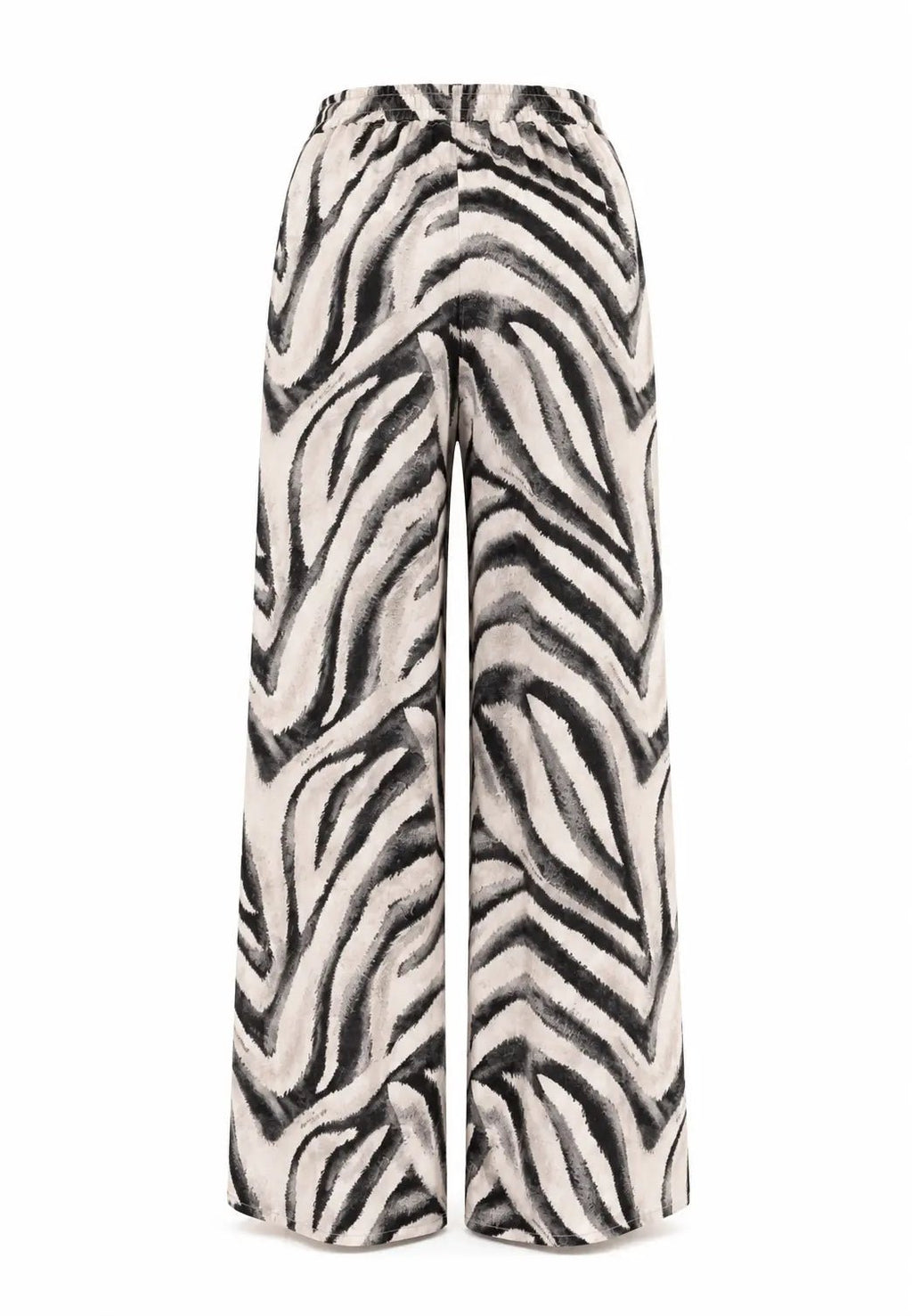 ZEBRA COUTURE STYLE BEACH TROUSERS - BILEYA COUTURE